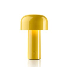Flos Tischleuchte Akku Tischlampe Pilzlampe Bellhop LED Leuchte gelb