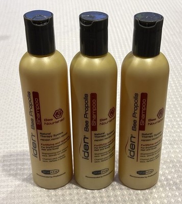 3x Iden Bee Propolis Bee Shampoo Natural Therapy 8.5oz Discontinued