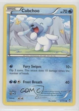 Cubchoo Pokemon XY Furious Fists #21