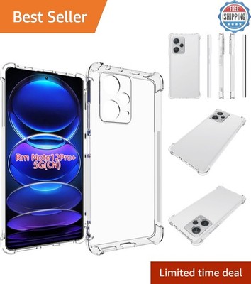 Flexible Clear TPU Phone Case for Redmi Note 12 Pro Plus - Full Body Protection