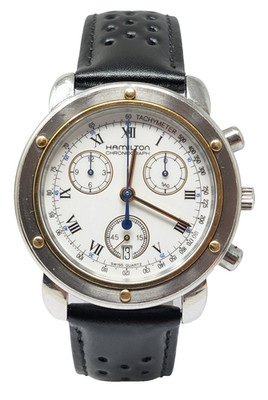 Orologio Hamilton Lancaster 8800 Chronograph Swiss ETA 251.262 Stainless Steel