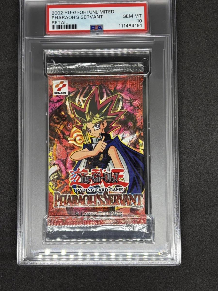 Konami Yu-Gi-Oh! TCG Pharaoh's Servant Sealed Collectible Card