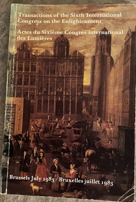 Transactions of the Sixth International Congress on the Enlightenment