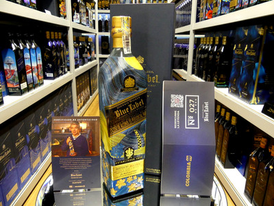 Johnnie Walker Blue Label Aguas De Vida Edition Colombia Guatape No 27 of 150