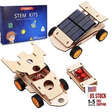 DIY RC Car Kit, Build Your Own Solar Car - Stem Projects for Kids Ages 8-12,