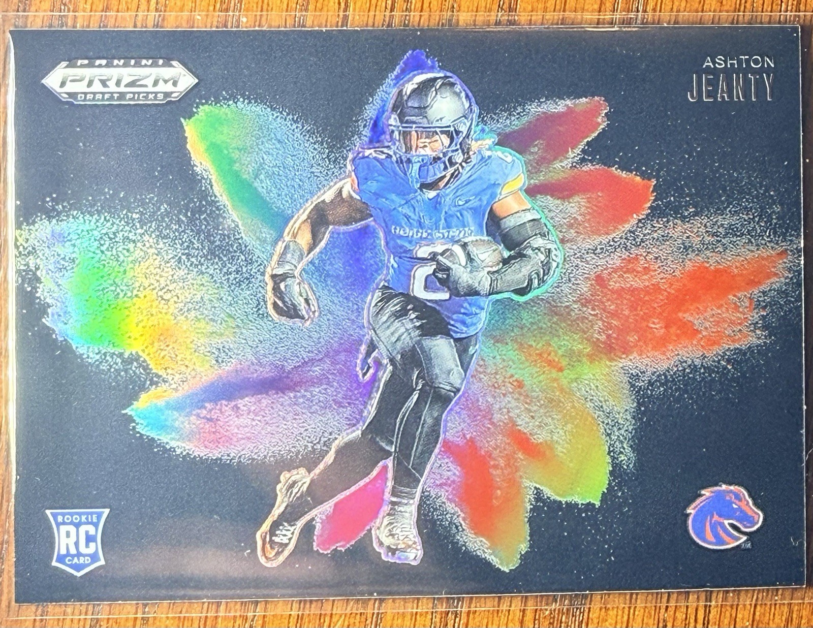 2025 Panini Prizm Draft Picks - Black Color Blast Ashton Jeanty #8 (RC)