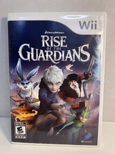 Rise Of The Guardians Nintendo Wii Video game with book 