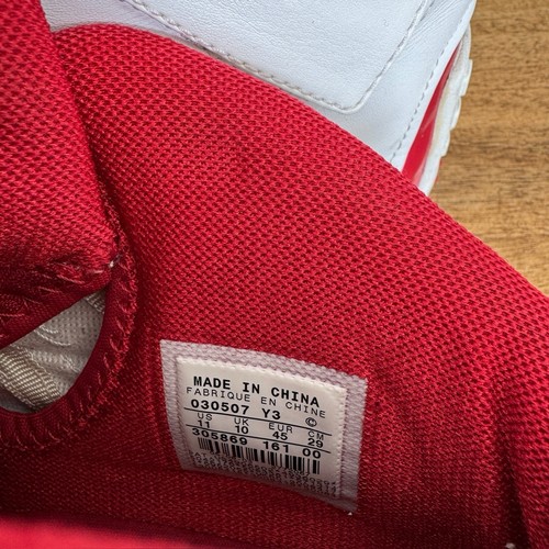 Size 11 - Air Jordan 18 OG White Varsity Red - Bild 8 von 9