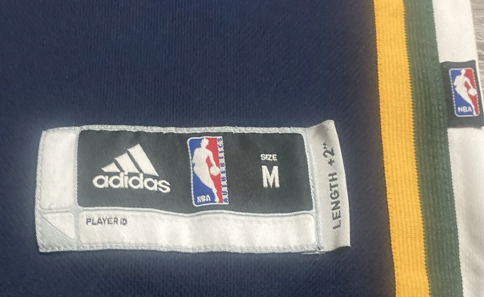 Camiseta Adidas Deron Williams #8 Utah Jazz NBA Talla Mediana +2 Longitud ¡Excelente! Foto 3 de 4