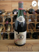 vin 1957 Moulin a Vent .Caves de la Reine Pedauque..