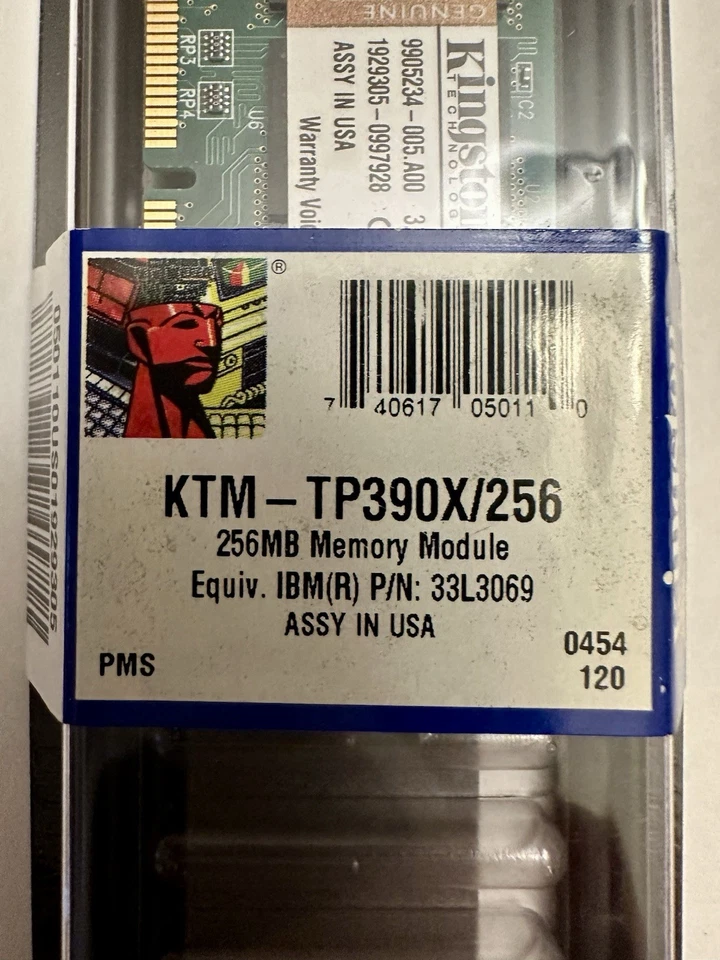 33L3069 IBM ThinkPad 390X 600 A20 T20 X20 256MB Kingston Memory KTM-TP390X/256 - Image 2 of 4
