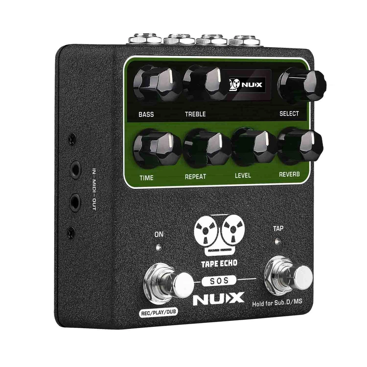 NUX NDD7 Tape Echo Delay Guitar Effects Pedal