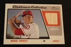 2015 Topps Heritage - Clubhouse Collections - Bat - Mike Trout - Card # CCR-MT