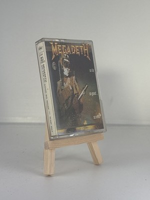 Megadeth So Far, So Good... So What! Cassette Album 1988 original UK
