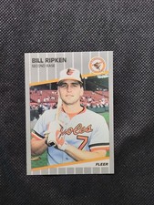 1989 Fleer - Billy Ripken #616 Black Box on Bat Knob