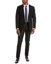 Canali 2Pc Wool Suit Men's Blue 46