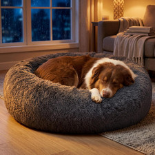 Supportmax  Calming Dog Beds Large Sized Dog Washable Pet Bed,36In