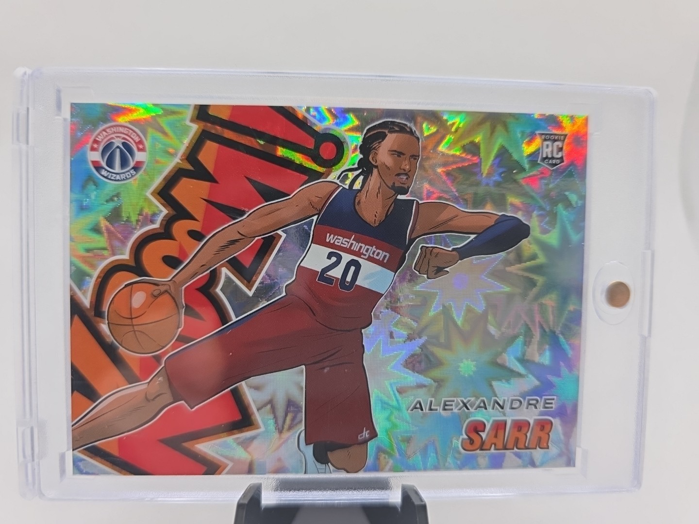 2024-25 Panini Revolution  Alexandre Sarr  Kaboom Horizontal #17 (RC) SSP