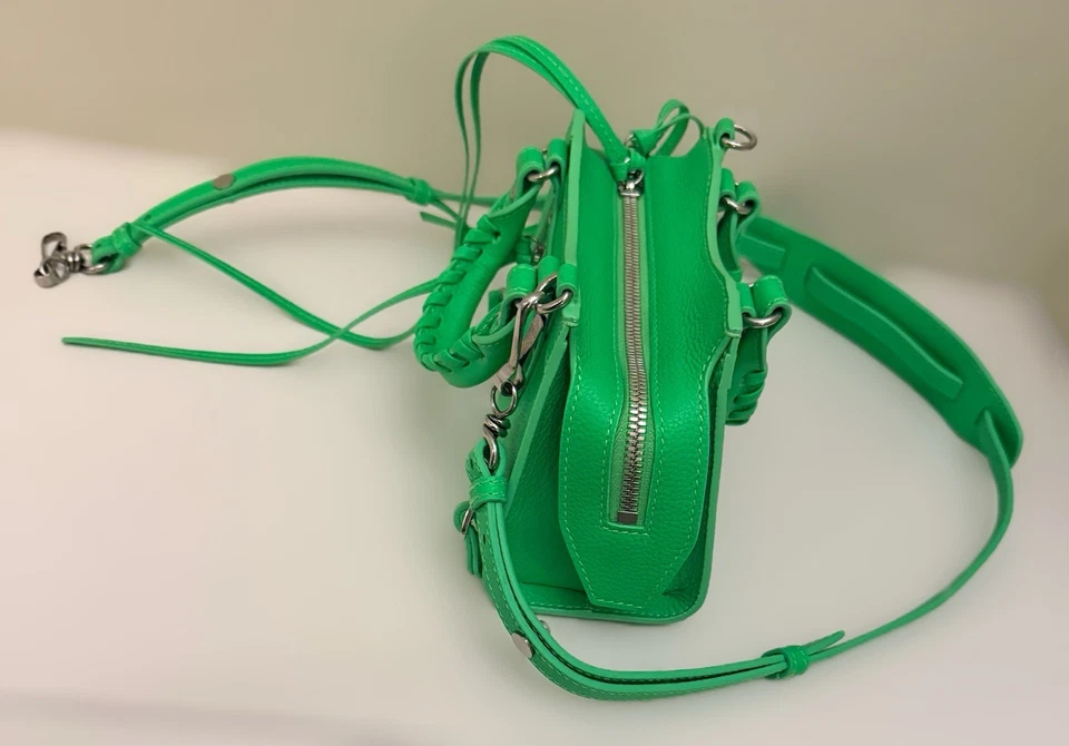 Mini Bolso de Mano 100% Auténtico, Totalmente Nuevo, Balenciaga, Cuero Clásico Ciudad, Verde Foto 2 de 4