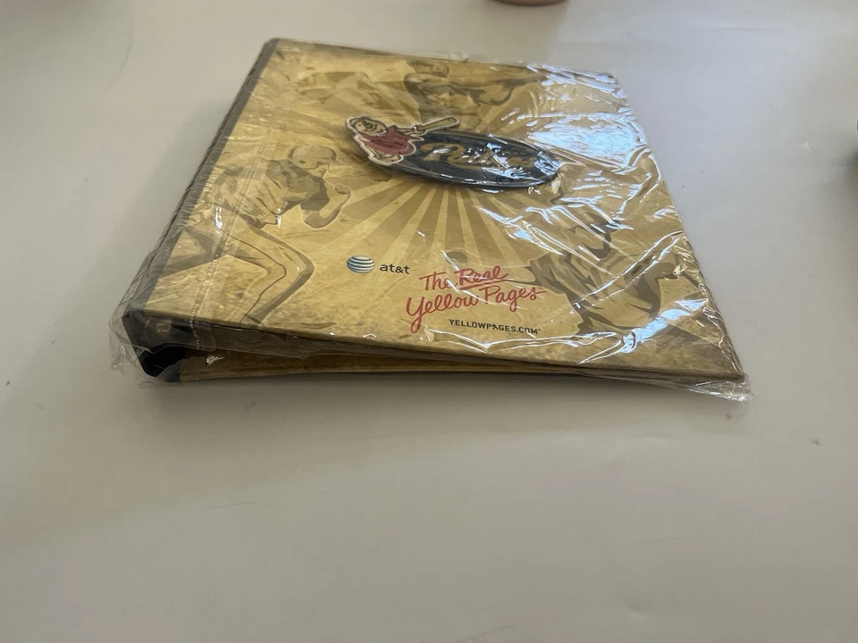 Nuevo de Lote Antiguo San Diego Padres Las Verdaderas Páginas Amarillas 3 Anillas Carpeta Sin Abrir RARO Foto 4 de 4