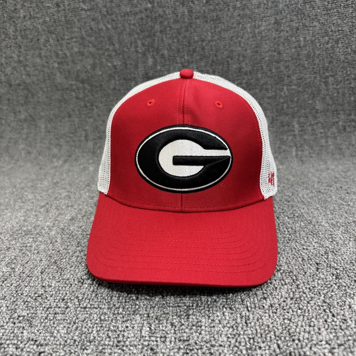 '47 Brand Georgia Bulldogs Trucker Snapback Red White One Size NCAA Hat