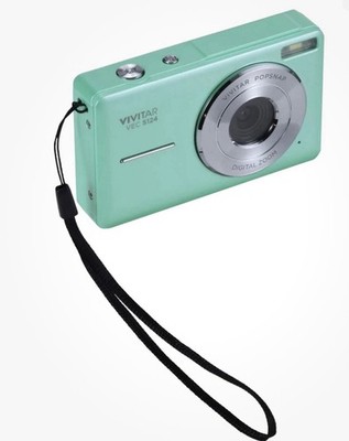 Vivitar Popsnap Digital Camera 1080 HD 44MP  16X Zoom Mint Green No Cord