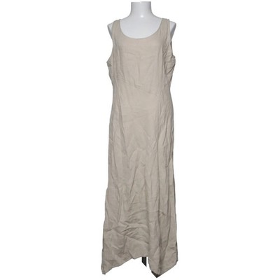 Indiska, Maxikleid, Größe: L, Beige, Leinen, Einfarbig, Damen #GDA