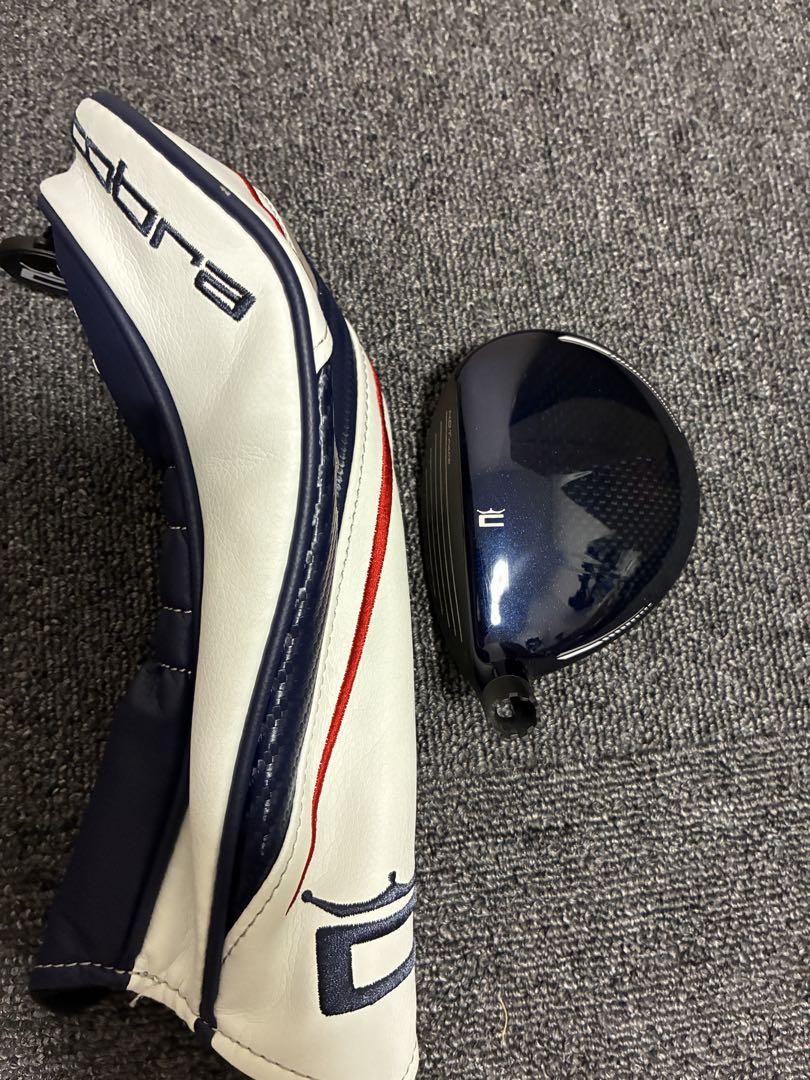 Cobra LTDx Navy 15° Driver Head Used with Headcover, Light