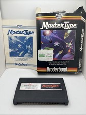 COMMODORE VC-20/VIC-20 MASTER TYPE BRODERBUND CARTRIDGE See Photos Rough