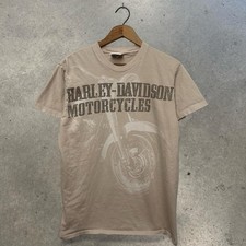 Harley Davidson Kingman Arizona Mother RoadT-Shirt Size Large Cream Color Snake