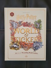 Harry Potter World of Stickers Contains 934 Collectible Art Stickers