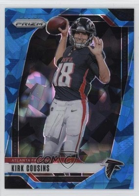 2024 Panini Prizm Blue Ice Prizm 81/99 Kirk Cousins #10 je7