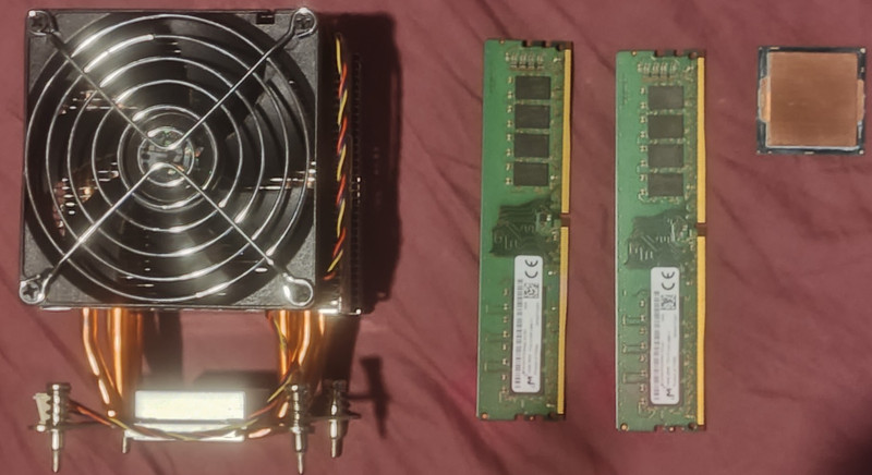 Thinkcentre Gen 6 Upgrade kit I7-6700/2X16GB Micron RAM/heavy duty fan assembly 