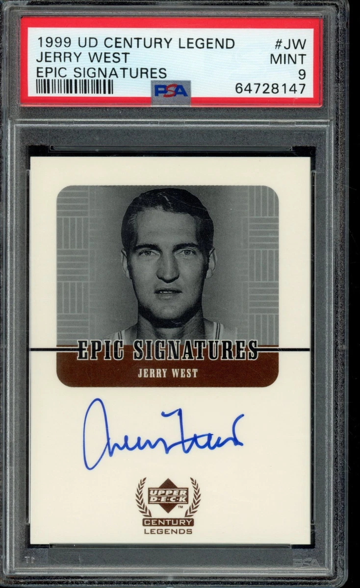 Upper Deck Jerry West Basketball Autographed Sports Trading Cards