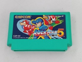 Capcom Cap-5V Rockman 5 Blues' Trap Famicom NES