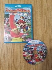 Paper Mario Color Splash (Nintendo Wii-U, 2016) 