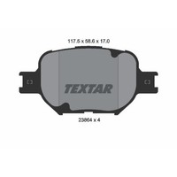 Textar BremsbeläGe Bremsbelegsatz Vorne FüR Toyota Celica Corolla Verso