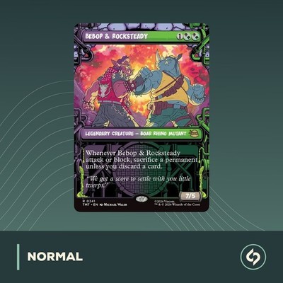 MTG | Bebop & Rocksteady V.2 | Turtles | TMNT | SHOWCASE | NM | EN