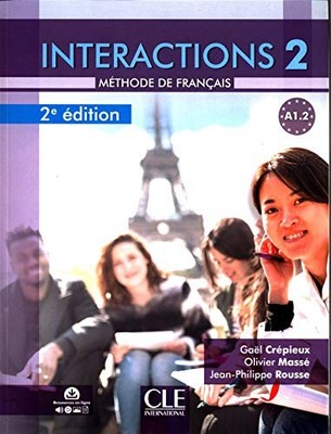 Interactions: Livre de l'eleve A1.2 avec audio , Crepieux, Masse, Rousse..