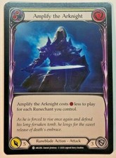 Flesh And Blood Arcane Rising Amplify the Arknight (Yellow) ARC116 Unlimited