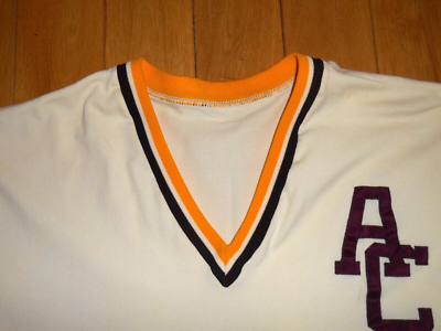 Vintage Rawlings Maroon Gold Baseball Authentic High School NCAA