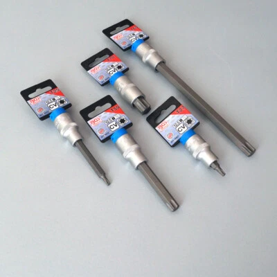 BGS Bit Einsatz Torx T-Profil Steckschlüssel, Nuss Antrieb (1/2") Bits nach Wahl