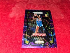 2024 WNBA MONOPOLY PRIZM #68 ANGEL REESE RC SKY PURPLE WAVE SP