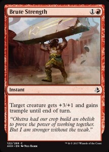 Brute Strength x4 - Amonkhet - NM-Mint, English - Amonkhet