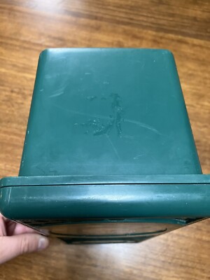 Vintage 90s SUNCAST Plastic Sports Desk Locker 13x6x5 1/2. NFL