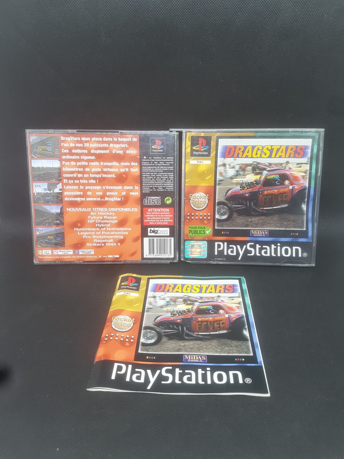 PS1 Complet Dragstars