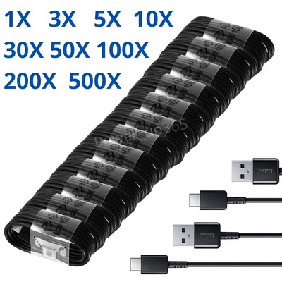 USB Type C Data Charger Fast Charging Cable Cord Lot For Samsung Galaxy Huawei