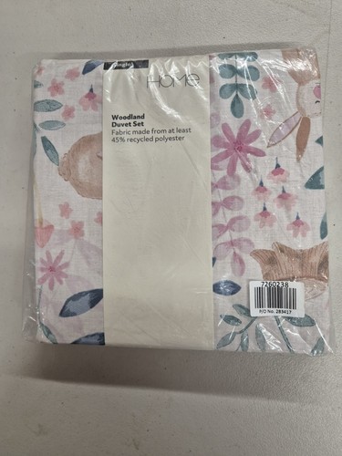 Argos Home Woodland White Kids Bedding Set - Single (1598) - Picture 3 of 3