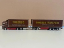 WSI truck models,Scania R Normal 6X2 Tag Axle,LZV COMBI, TONERUD, 01-2307