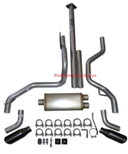 15-20 Ford F150 2.7 3.5 5.0 Performance Dual Exhaust Kit w/ 18" MaxFlow Muffler